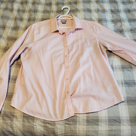 Light pink button down shirt 2xl - Picture 1 of 4